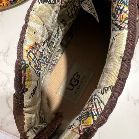 UGG Brown Nubuck Ankle Zip Ankle boots -- 8 - Picture 9 of 10